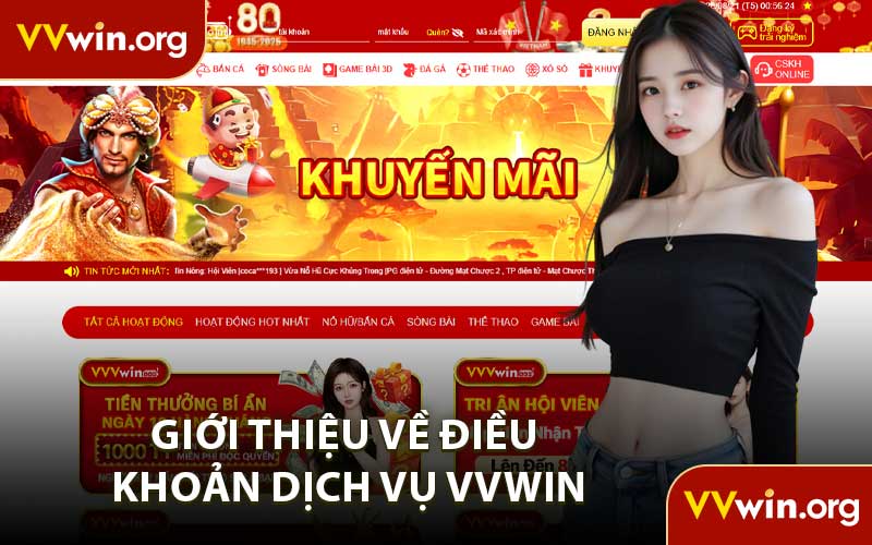 Giới Thiệu Về Điều Khoản Dịch Vụ VVWIN