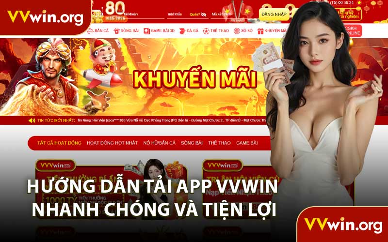 Hướng Dẫn Tải App VVWIN Nhanh Chóng và Tiện Lợi