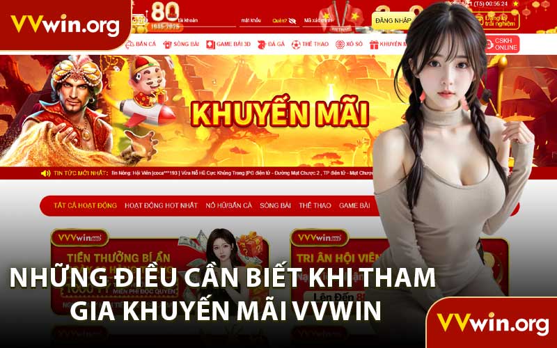 Những Điều Cần Biết Khi Tham Gia Khuyến Mãi VVWIN