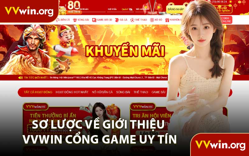 Sơ lược về giới thiệu VVWIN cổng game uy tín