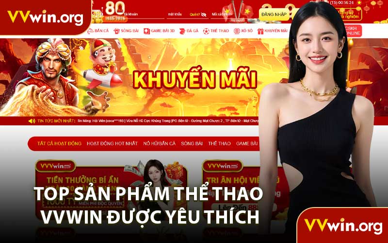 Top Sản Phẩm Thể Thao VVWIN Được Yêu Thích